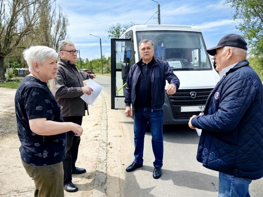 Первый заместитель Главы Игорь Шмидт проинспектировал автобусные маршруты муниципалитета Первый заместитель Главы Игорь Шмидт проинспектировал автобусные маршруты муниципалитета