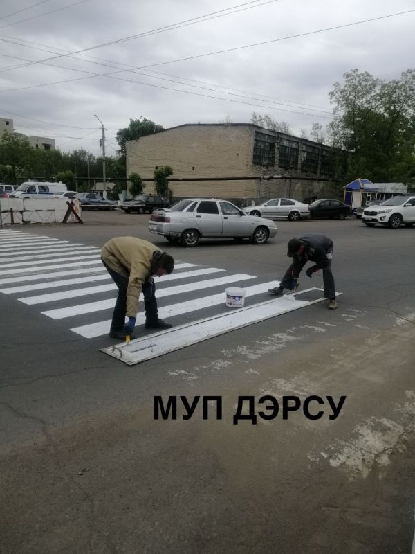 За период с 13 по 16 мая работниками МУП "ДЭРСУ" были выполнены следующие работы: За период с 13 по 16 мая работниками МУП "ДЭРСУ" были выполнены следующие работы: