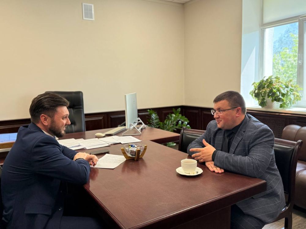 Василий Носков: Сегодня встретился с главой Каргатского района Николаем Терентьевым