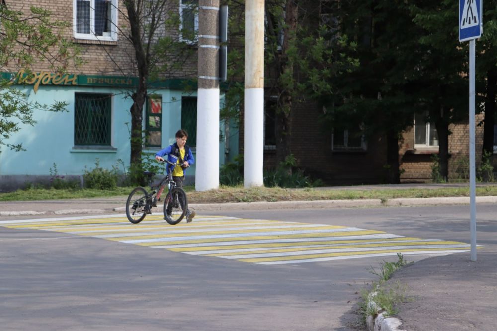 Обновили дорожную разметку на Стройгородке и в районе ООТ «Горбольница» Обновили дорожную разметку на Стройгородке и в районе ООТ «Горбольница»