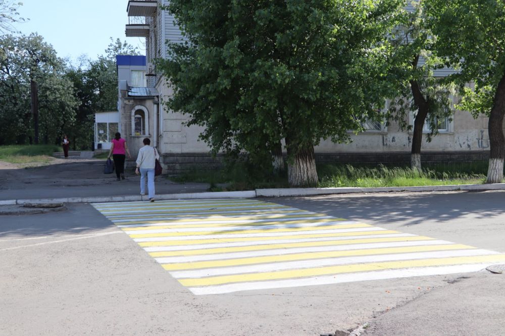 Обновили дорожную разметку на Стройгородке и в районе ООТ «Горбольница» Обновили дорожную разметку на Стройгородке и в районе ООТ «Горбольница»