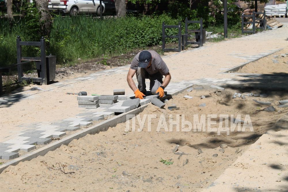 В Брянке в рамках федерального проекта «Формирование комфортной городской среды» национального проекта «Инфраструктура для жизни» благоустраивается общественная территория в районе Гончаровского пруда № 1 В Брянке в рамках федерального проекта «Формирование комфортной городской среды» национального проекта «Инфраструктура для жизни» благоустраивается общественная территория в районе Гончаровского пруда № 1