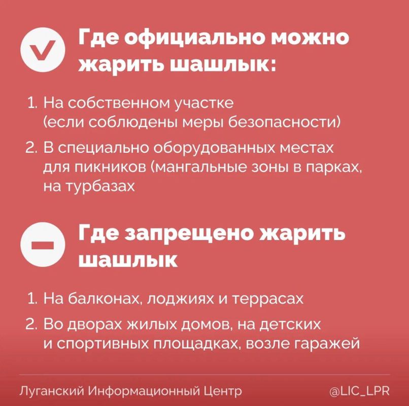 Шашлык не только вкусный, но и безопасный Шашлык не только вкусный, но и безопасный