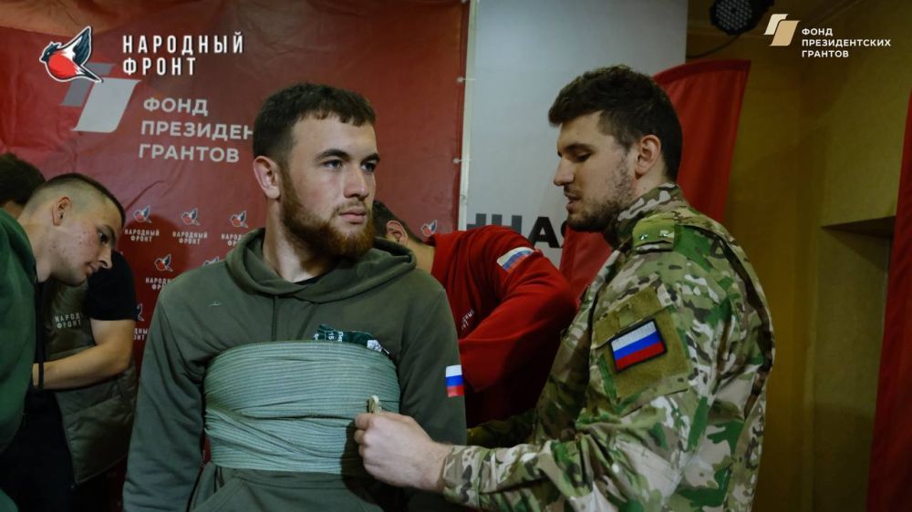 Молодёжка НФ продолжает обучаться основам тактической медицины! Молодёжка НФ продолжает обучаться основам тактической медицины!