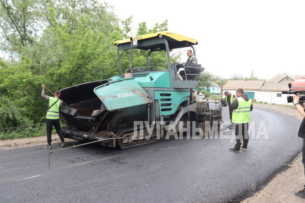 В селе Астахово проводится ремонт дорожного В селе Астахово проводится ремонт дорожного
