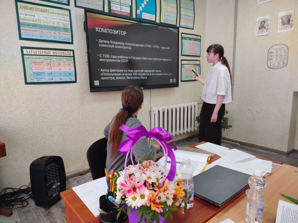 В Лутугинской детской музыкальной школе им.А.П. Тертычного прошел выпускной экзамен по музыкальной литературе В Лутугинской детской музыкальной школе им.А.П. Тертычного прошел выпускной экзамен по музыкальной литературе