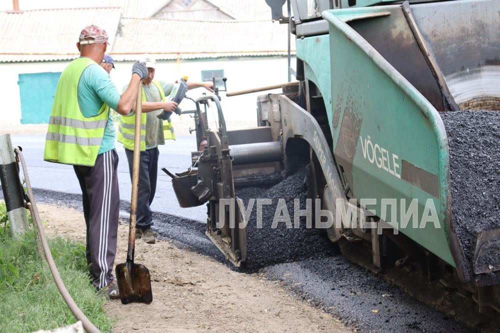 В селе Астахово проводится ремонт дорожного В селе Астахово проводится ремонт дорожного