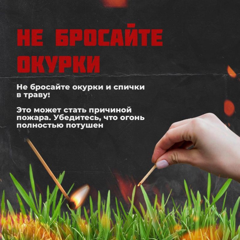 Сохраним наши степи от пожаров Сохраним наши степи от пожаров