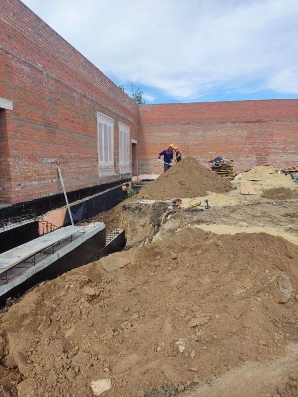 Продолжается строительство нового здания патоморфологии Беловодской ЦРБ Продолжается строительство нового здания патоморфологии Беловодской ЦРБ