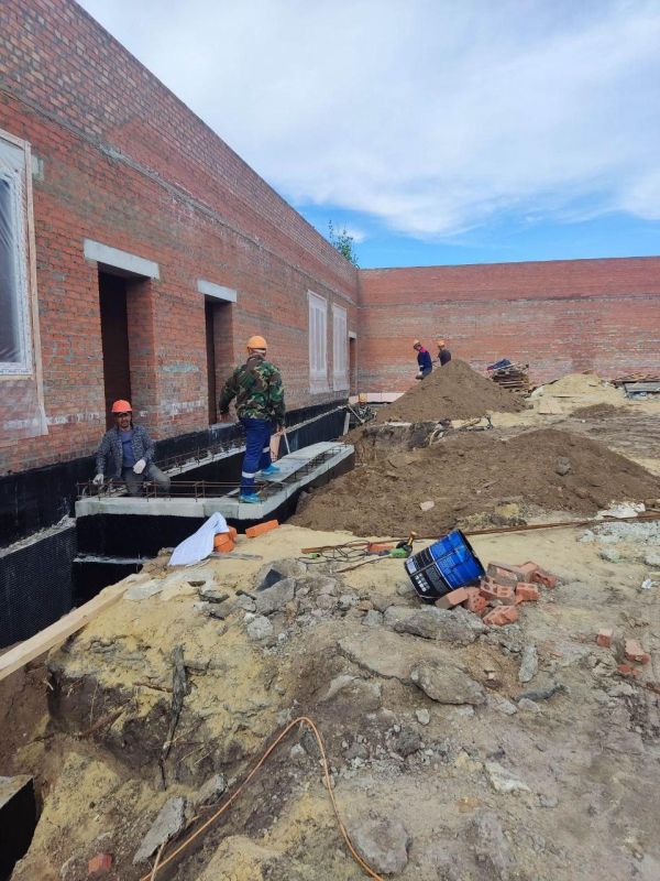 Продолжается строительство нового здания патоморфологии Беловодской ЦРБ Продолжается строительство нового здания патоморфологии Беловодской ЦРБ