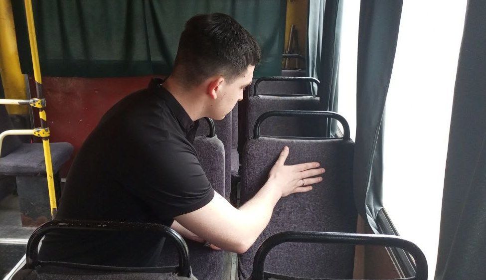 В Алчевске проверили соблюдение санитарных норм в общественном транспорте В Алчевске проверили соблюдение санитарных норм в общественном транспорте