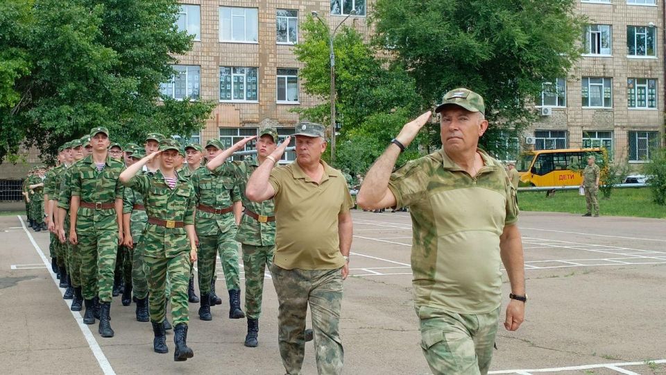 Военно-полевые сборы стартовали в Республиканском казачьем кадетском корпусе Военно-полевые сборы стартовали в Республиканском казачьем кадетском корпусе