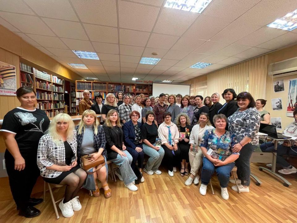 Библиотекари Антрацита участвуют в ставропольской Школе креатива Библиотекари Антрацита участвуют в ставропольской Школе креатива
