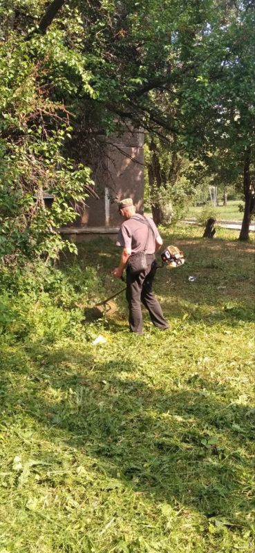 Виктория Сергеева: Коммунальщики в действии. В Кировске продолжается покос травы, спил и обрезка аварийных деревьев, а также уборка территории Виктория Сергеева: Коммунальщики в действии. В Кировске продолжается покос травы, спил и обрезка аварийных деревьев, а также уборка территории