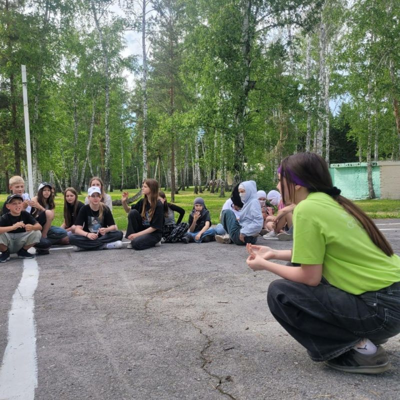 Дети из Беловодского МО прошли квест в лагере в Новосибирской области Дети из Беловодского МО прошли квест в лагере в Новосибирской области