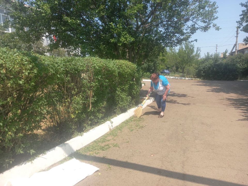В селе Власовка провели работы по благоустройству В селе Власовка провели работы по благоустройству