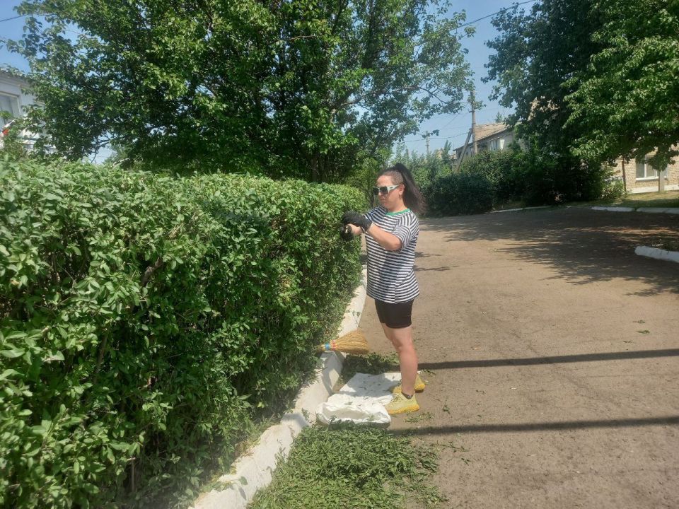 В селе Власовка провели работы по благоустройству В селе Власовка провели работы по благоустройству