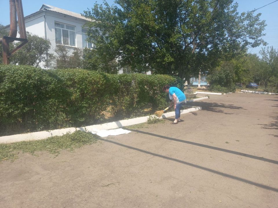 В селе Власовка провели работы по благоустройству В селе Власовка провели работы по благоустройству