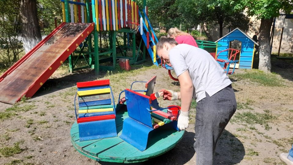 Акция "Яркое детство" в пгт Акция "Яркое детство" в пгт