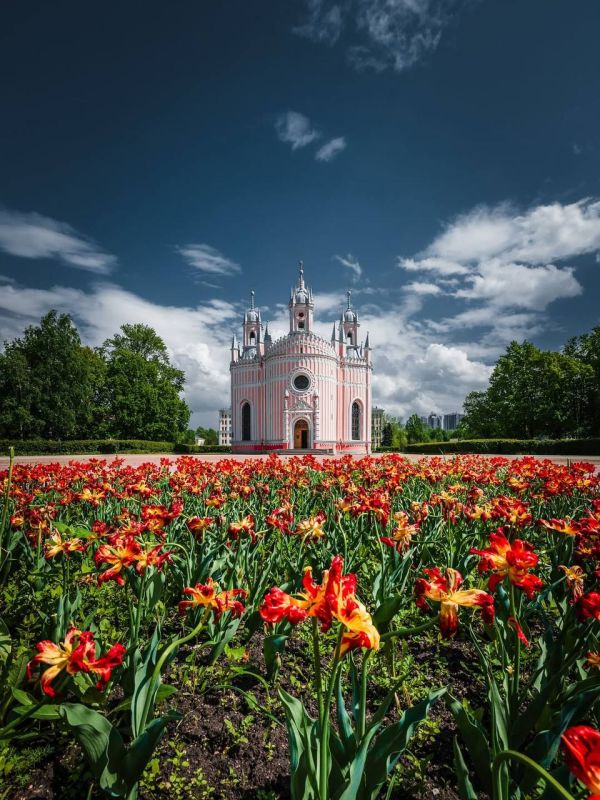 Чесменская церковь (Церковь Рождества святого Иоанна Предтечи) - православный храм в Санкт-Петербурге, выполненный в неоготическом стиле