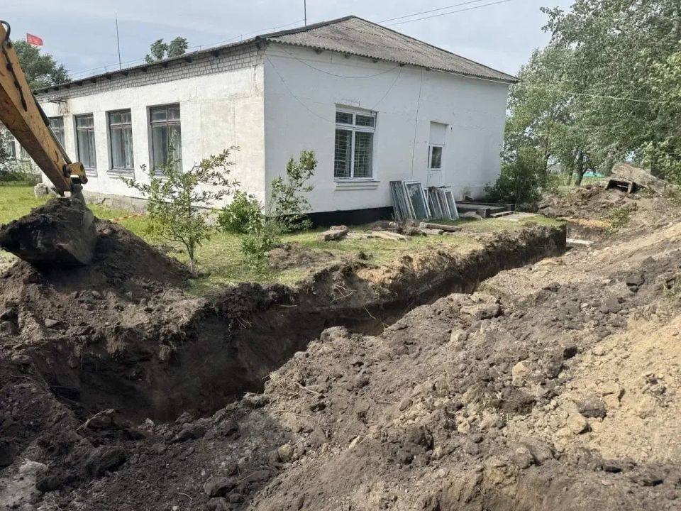 Регион-шеф ремонтирует систему отопления в Павленковской школа Регион-шеф ремонтирует систему отопления в Павленковской школа