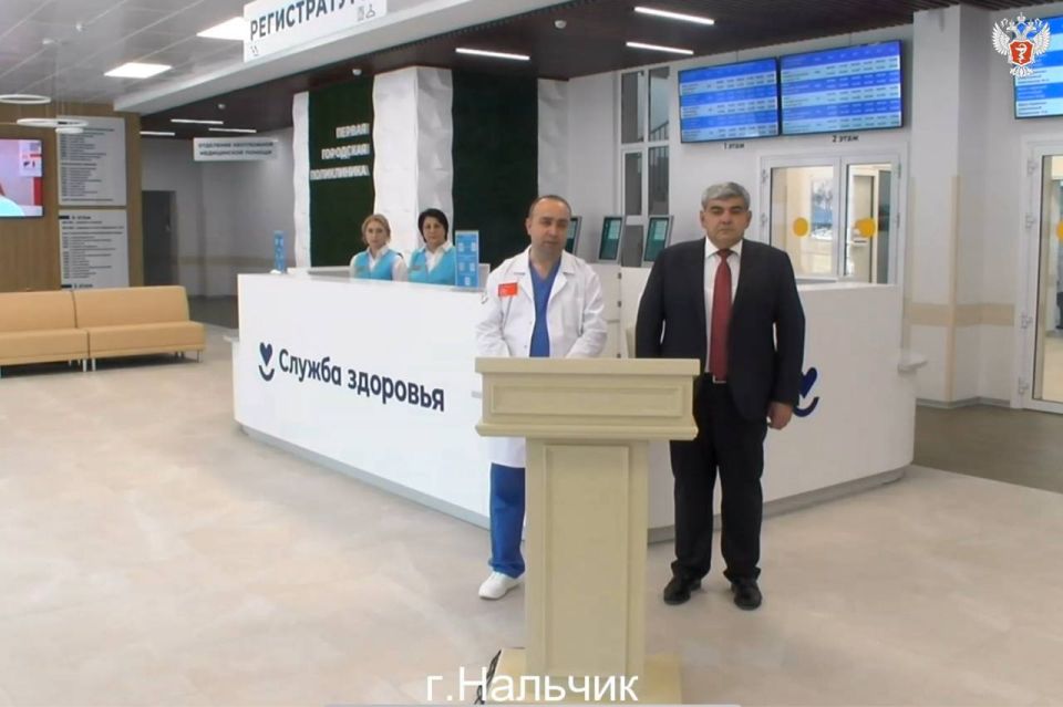 Владимир Путин по видеосвязи принял участие в открытии новых и модернизированных объектов здравоохранения в ряде регионов России Владимир Путин по видеосвязи принял участие в открытии новых и модернизированных объектов здравоохранения в ряде регионов России