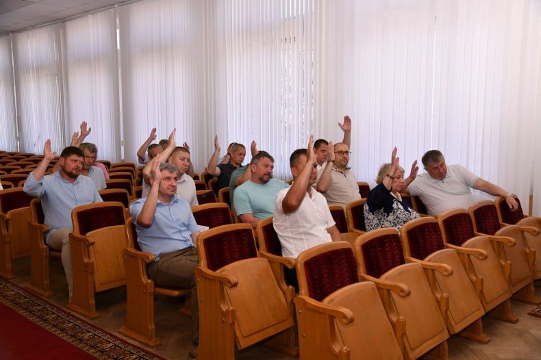 Состоялось XXXII заседание I созыва Совета Свердловского муниципального округа Состоялось XXXII заседание I созыва Совета Свердловского муниципального округа