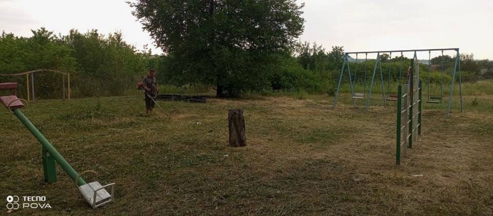 В поселке Таловое провели работы по благоустройству В поселке Таловое провели работы по благоустройству