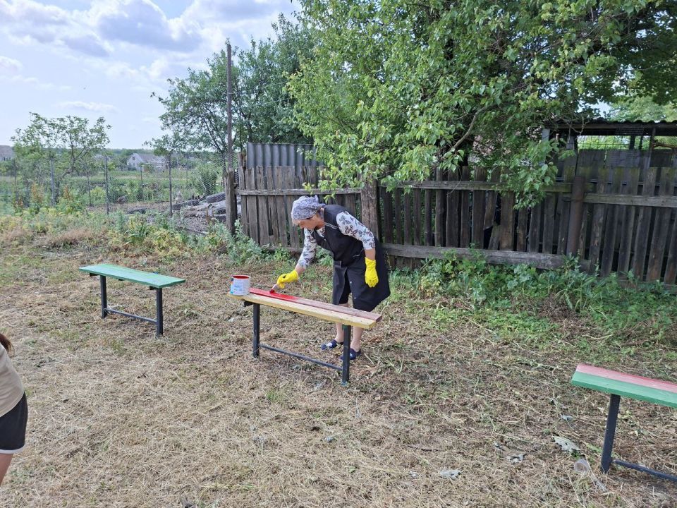 В поселке Таловое провели работы по благоустройству В поселке Таловое провели работы по благоустройству