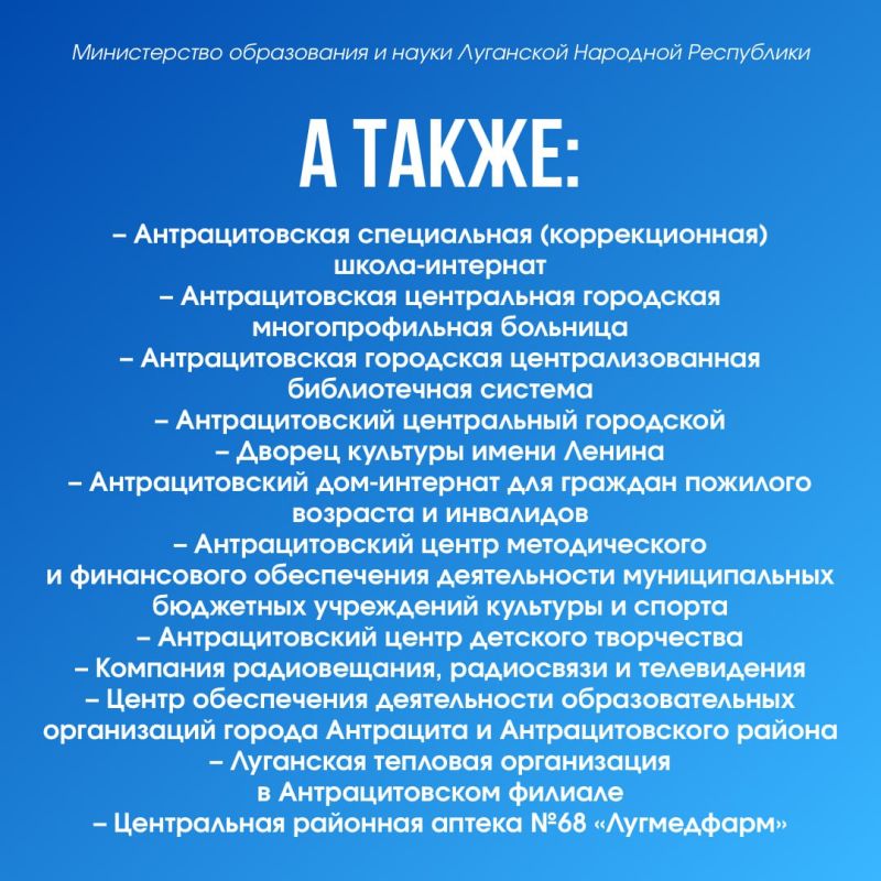 Колледж из ЛНР занял I место в рейтинге трудоустройства выпускников Колледж из ЛНР занял I место в рейтинге трудоустройства выпускников