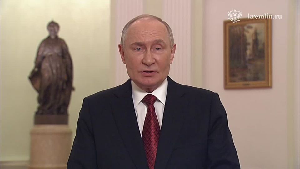 Обращение Президента России Владимира Путина по случаю 100-летия Международного детского центра «Артек»
