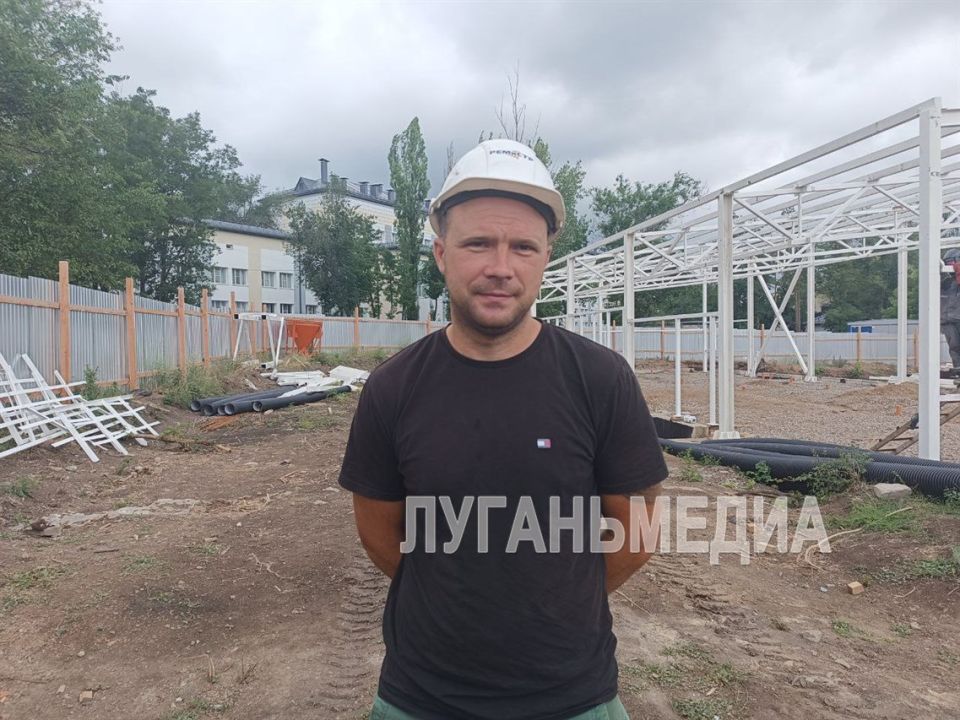 Строительство подстанции скорой помощи в Краснодоне идет высокими темпами Строительство подстанции скорой помощи в Краснодоне идет высокими темпами