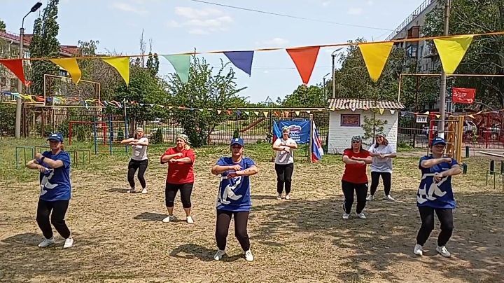 Единороссы провели производственную зарядку в детском саду Единороссы провели производственную зарядку в детском саду