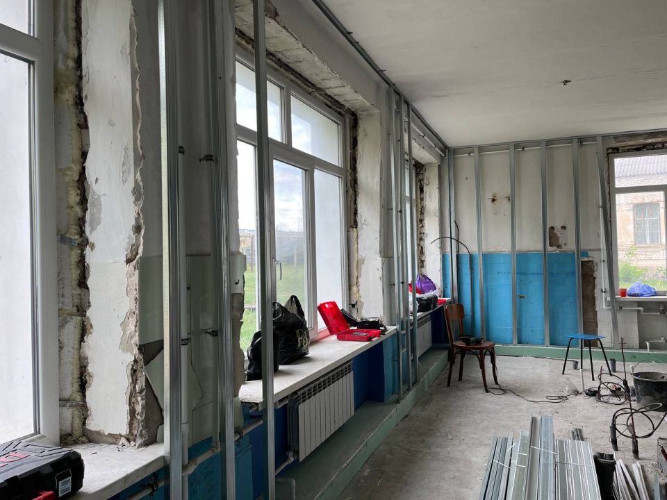В Кабычевской школе приступили к ремонту В Кабычевской школе приступили к ремонту