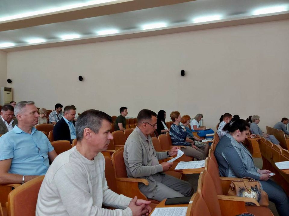 Состоялось сороковое заседание Совета городского округа город Алчевск Состоялось сороковое заседание Совета городского округа город Алчевск