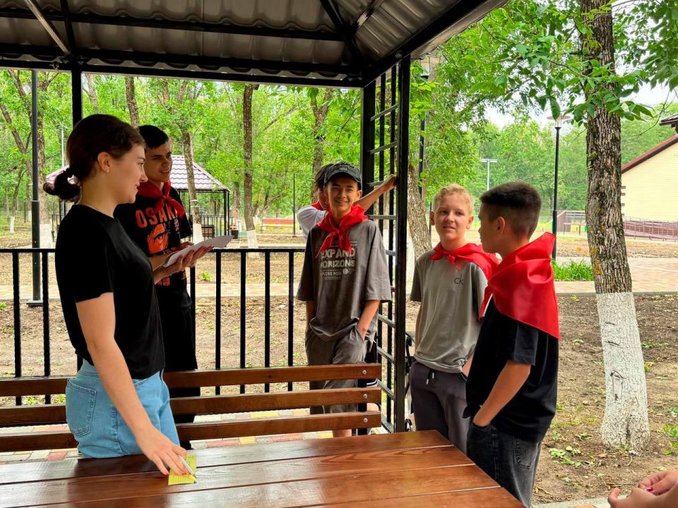 Ребята из Стаханова отдыхают в детских лагерях на Ставрополье