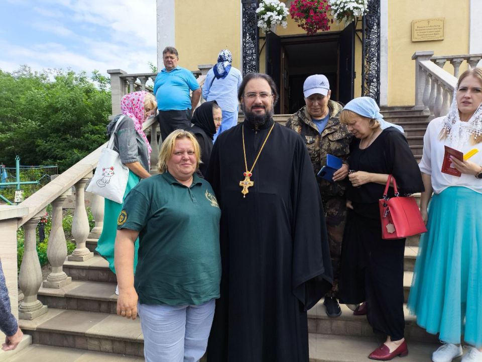 Активисты КСВО ЛНР приняли участие в панихиде по погибшим воинам Активисты КСВО ЛНР приняли участие в панихиде по погибшим воинам