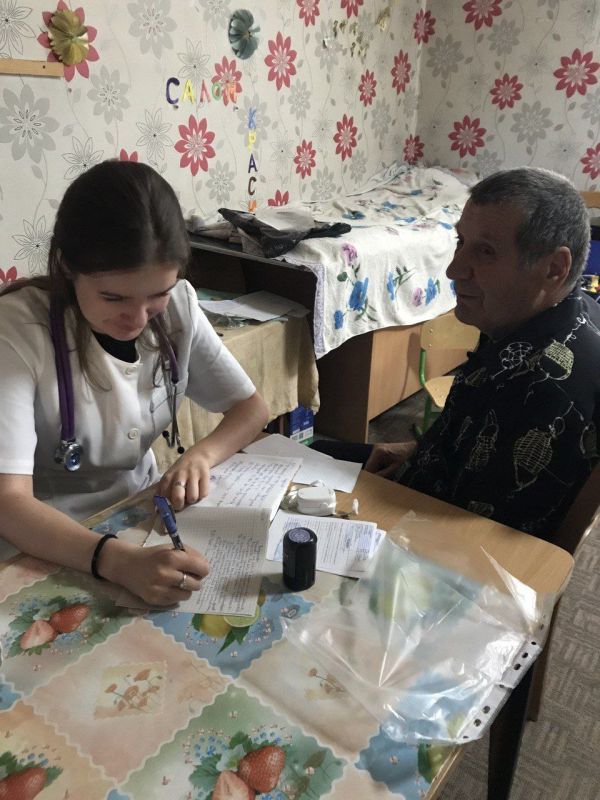 Специалисты Первомайской ЦГМБ, совместно с коллегами из г.Калуги осмотрели жителей с.Троицкое Специалисты Первомайской ЦГМБ, совместно с коллегами из г.Калуги осмотрели жителей с.Троицкое