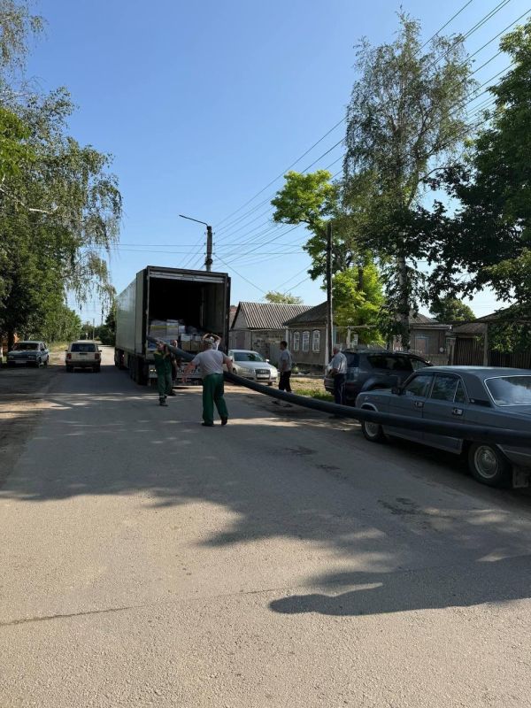 Очередная партия материалов отправлена в Беловодск из региона-шефа Очередная партия материалов отправлена в Беловодск из региона-шефа