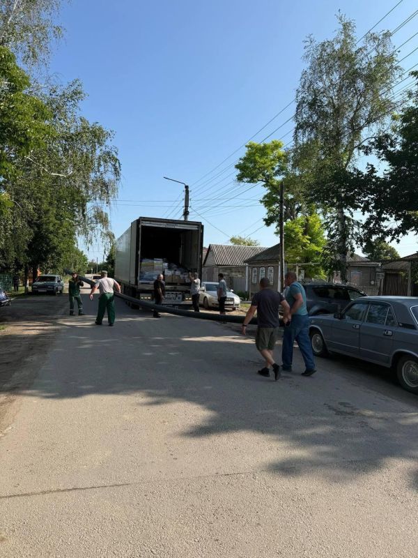 Очередная партия материалов отправлена в Беловодск из региона-шефа Очередная партия материалов отправлена в Беловодск из региона-шефа