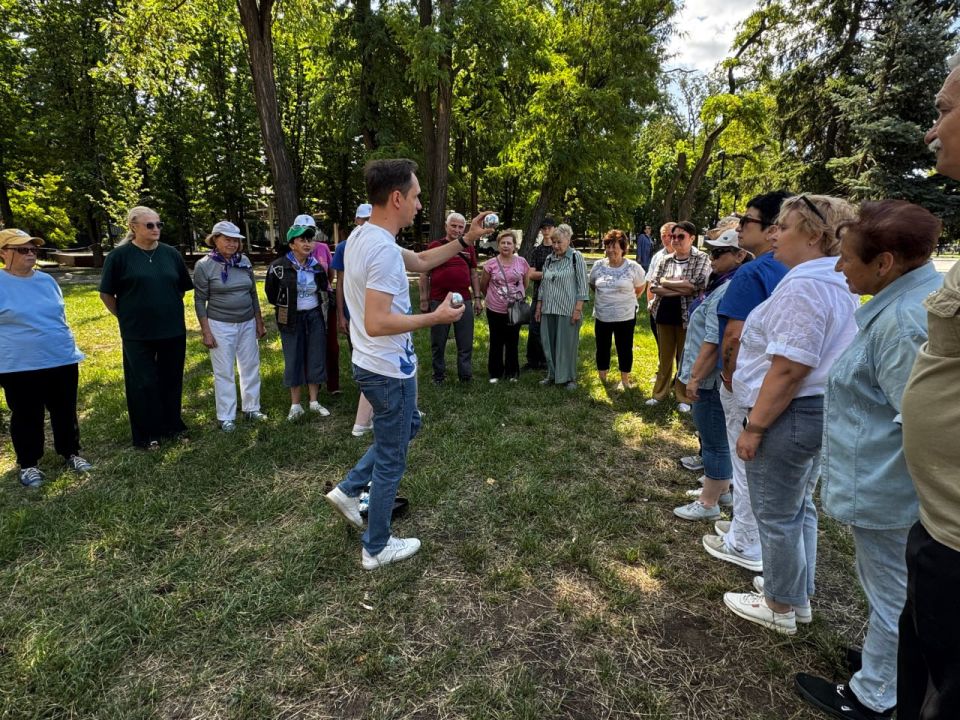 Старшее поколение Луганска сыграло в бочче в рамках марафона «Сила России» Старшее поколение Луганска сыграло в бочче в рамках марафона «Сила России»