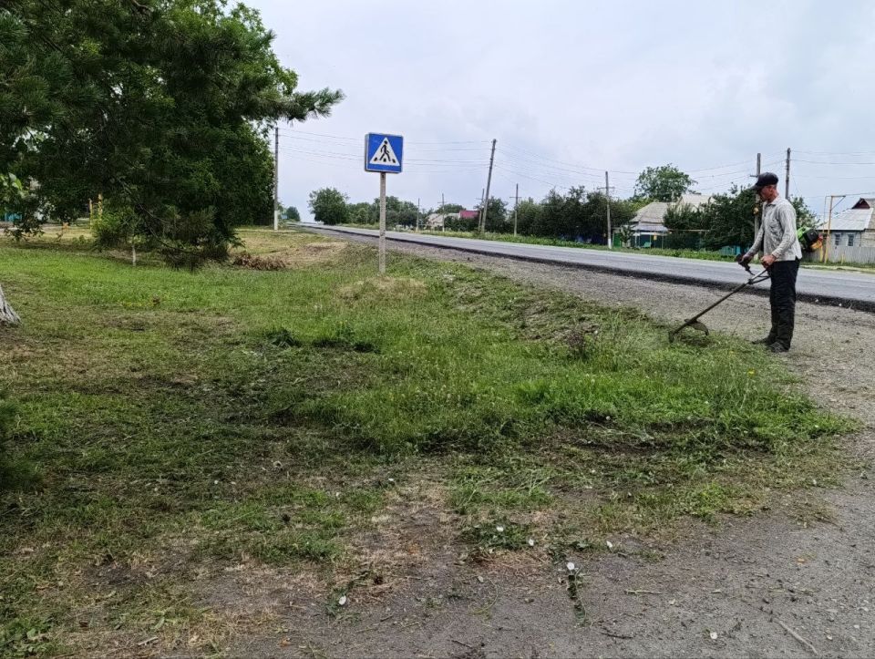 В Ровеньках и прилегающих поселках продолжаются работы по покосу травы В Ровеньках и прилегающих поселках продолжаются работы по покосу травы