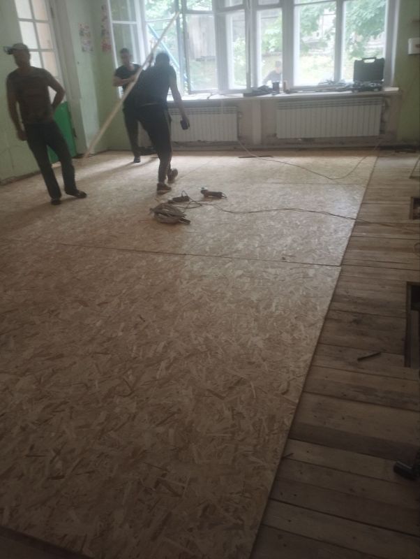В рамках подготовки к новому учебному году в Ровеньковском ясли-саду «Ладушки» осуществлен ремонт медицинского кабинета и полового покрытия специализированной группы В рамках подготовки к новому учебному году в Ровеньковском ясли-саду «Ладушки» осуществлен ремонт медицинского кабинета и полового покрытия специализированной группы