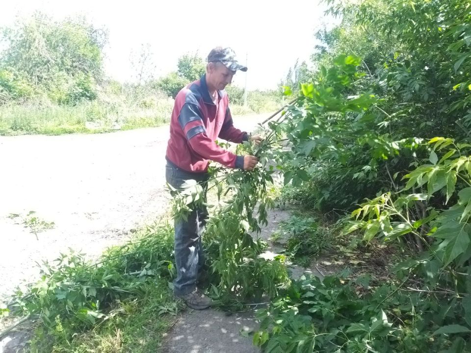 В поселке городского типа Новодарьевка продолжаются работы по благоустройству территории В поселке городского типа Новодарьевка продолжаются работы по благоустройству территории