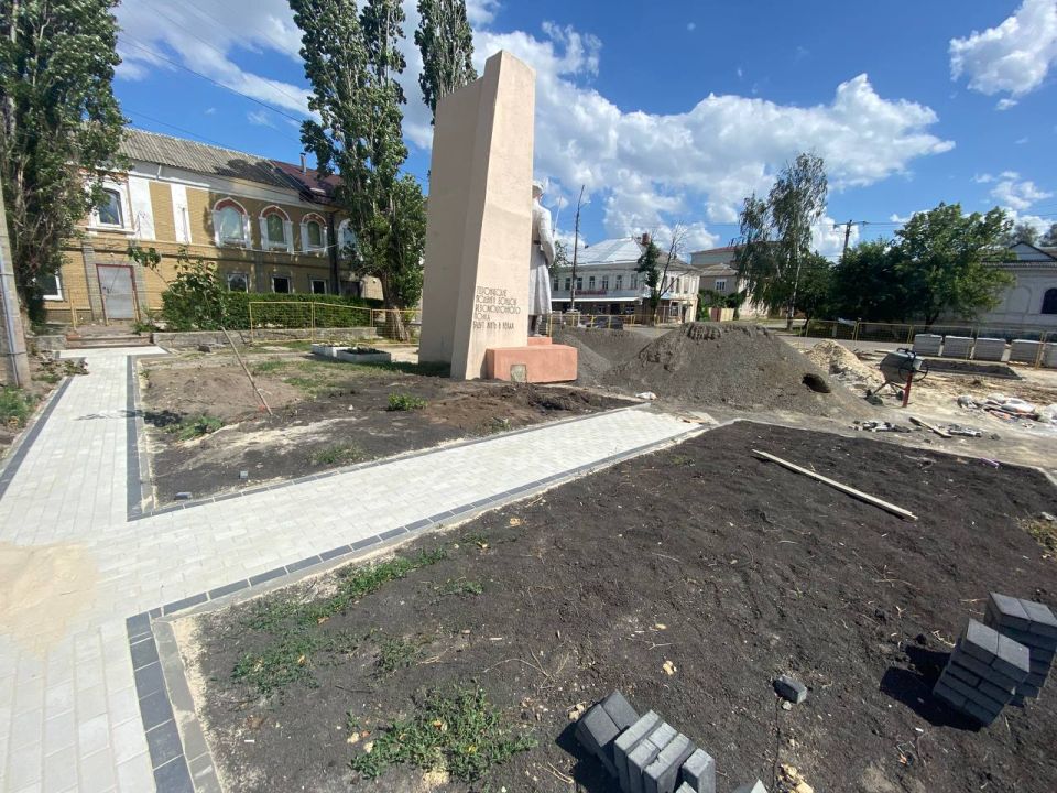 Владимир Чернев: Строительство парка культуры и отдыха в Старобельском округе продолжается согласно графику! Владимир Чернев: Строительство парка культуры и отдыха в Старобельском округе продолжается согласно графику!