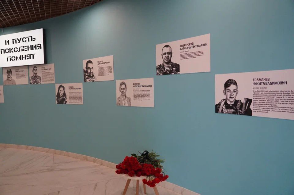 Вечная память Героям: Открытие Стены памяти героям СВО в Доме молодежи Вечная память Героям: Открытие Стены памяти героям СВО в Доме молодежи
