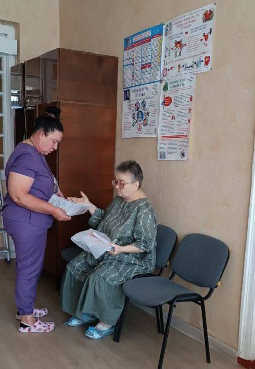 Медики Славяносербской ЦРМБ осуществили плановый выезд в Лотиковскую амбулаторию Медики Славяносербской ЦРМБ осуществили плановый выезд в Лотиковскую амбулаторию
