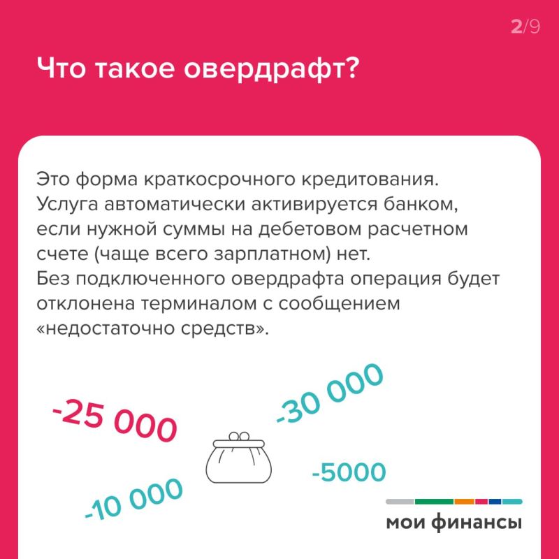 Карта ушла в минус: как работает овердрафт Карта ушла в минус: как работает овердрафт