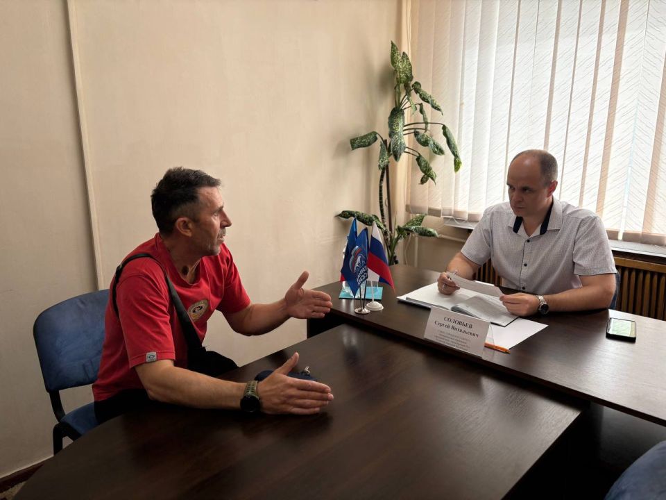 Сергей Соловьев: Сегодня провел очередной прием жителей округа по личным вопросам Сергей Соловьев: Сегодня провел очередной прием жителей округа по личным вопросам