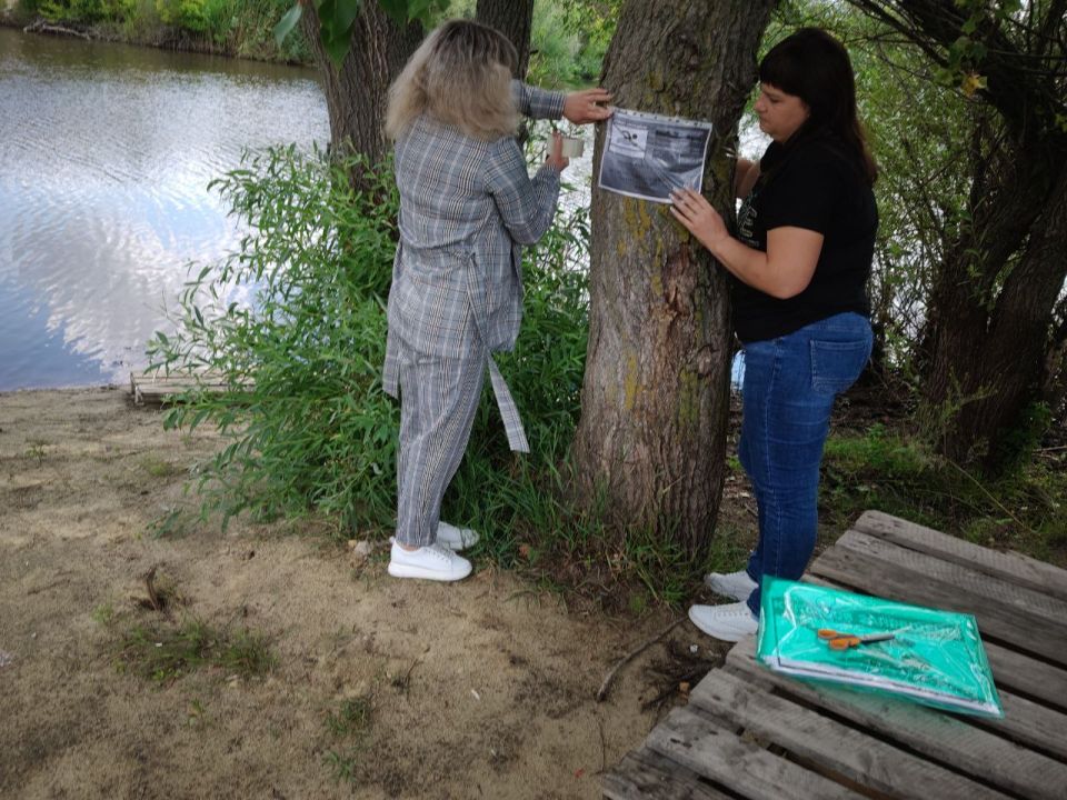 Чугинским отделом жизнеобеспечения в с. Чугинка- ставок бригады №3 и реке Деркул- с. Александровка были установлены новые информационные таблички Чугинским отделом жизнеобеспечения в с. Чугинка- ставок бригады №3 и реке Деркул- с. Александровка были установлены новые информационные таблички